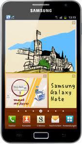 Смартфон Samsung Galaxy Note GT-N7000 Blue - Урай